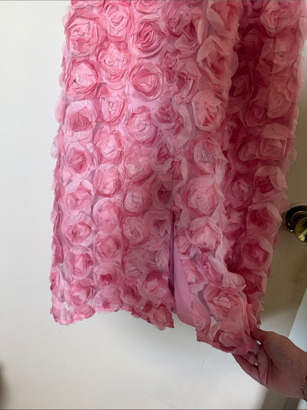 Lulu's Rosy Ruffle Dress - Picture 4 of 5